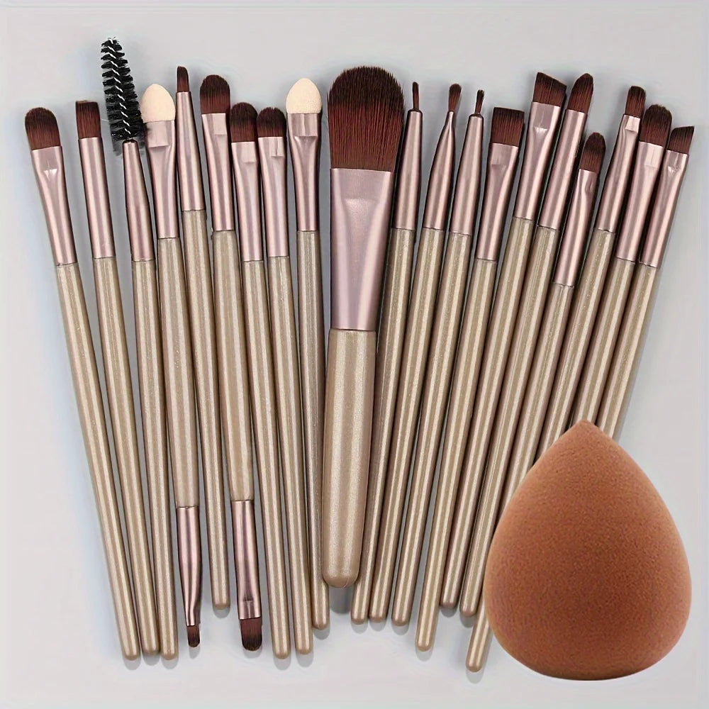 Makeup Brushes 20pcs travel set