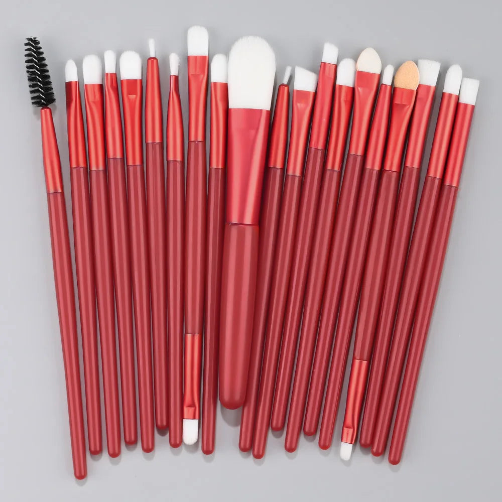 Makeup Brushes 20pcs travel set
