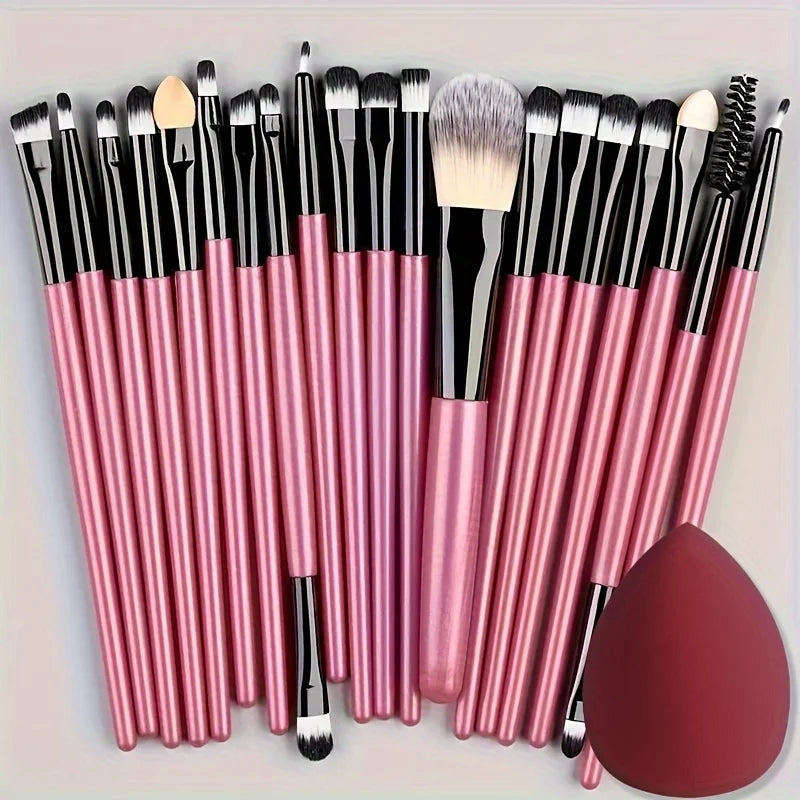 Makeup Brushes 20pcs travel set