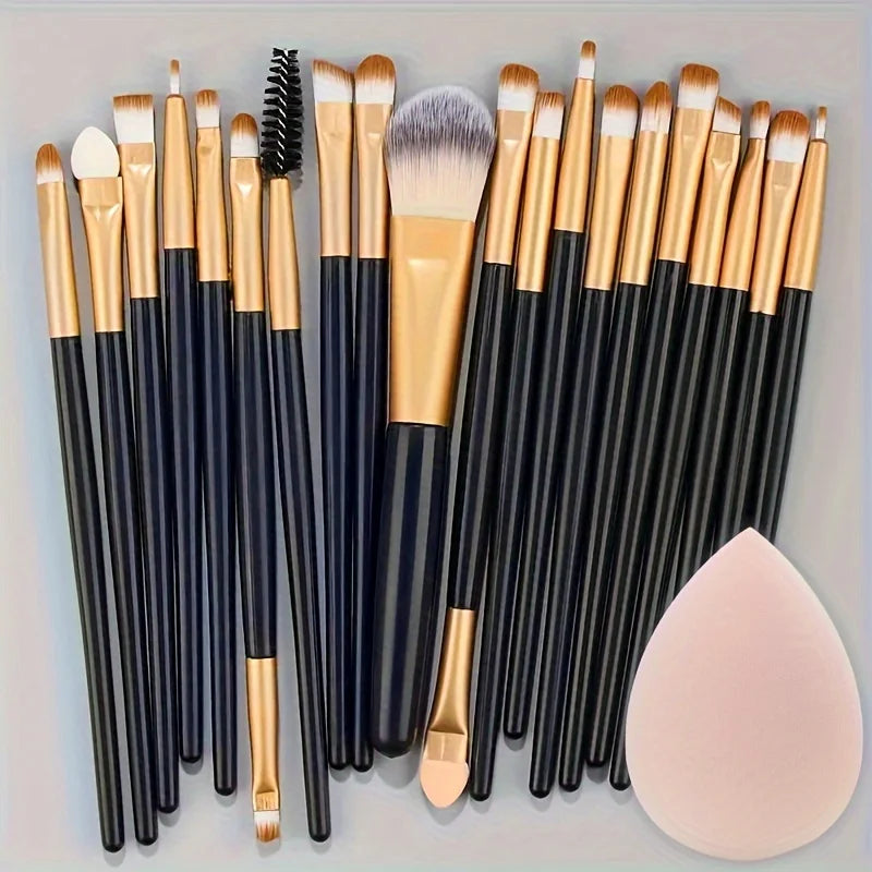 Makeup Brushes 20pcs travel set