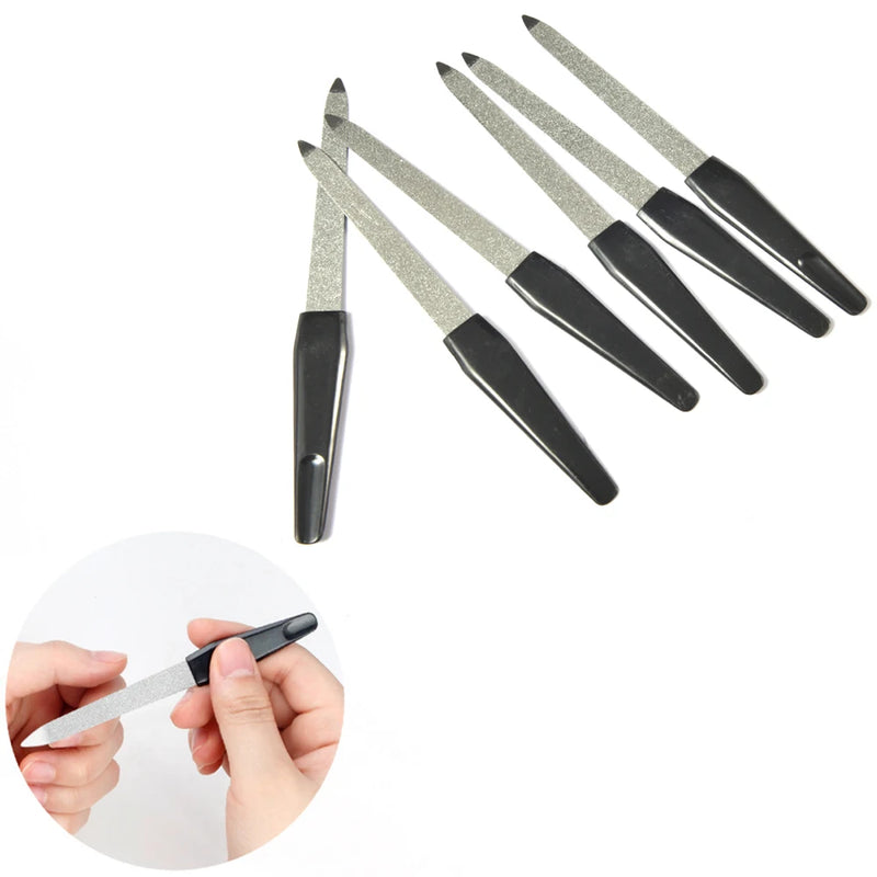5PCS/Set Metal Double-Sided Nail Files