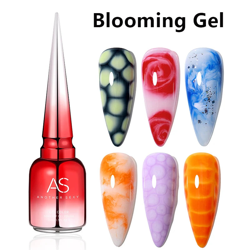 AS 15ML Nail Tips Glue Gel For Falses Nail Tips Fast Extension 3 IN 1 Function Nails Art Transparent Gel Polish Soak Off UV Gel