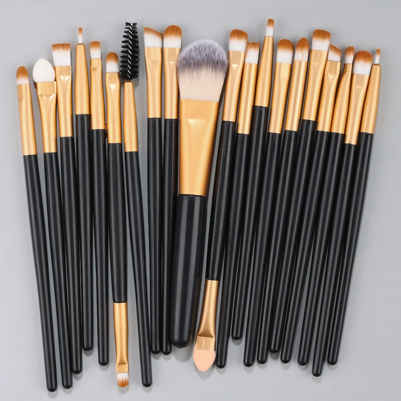 Makeup Brushes 20pcs travel set