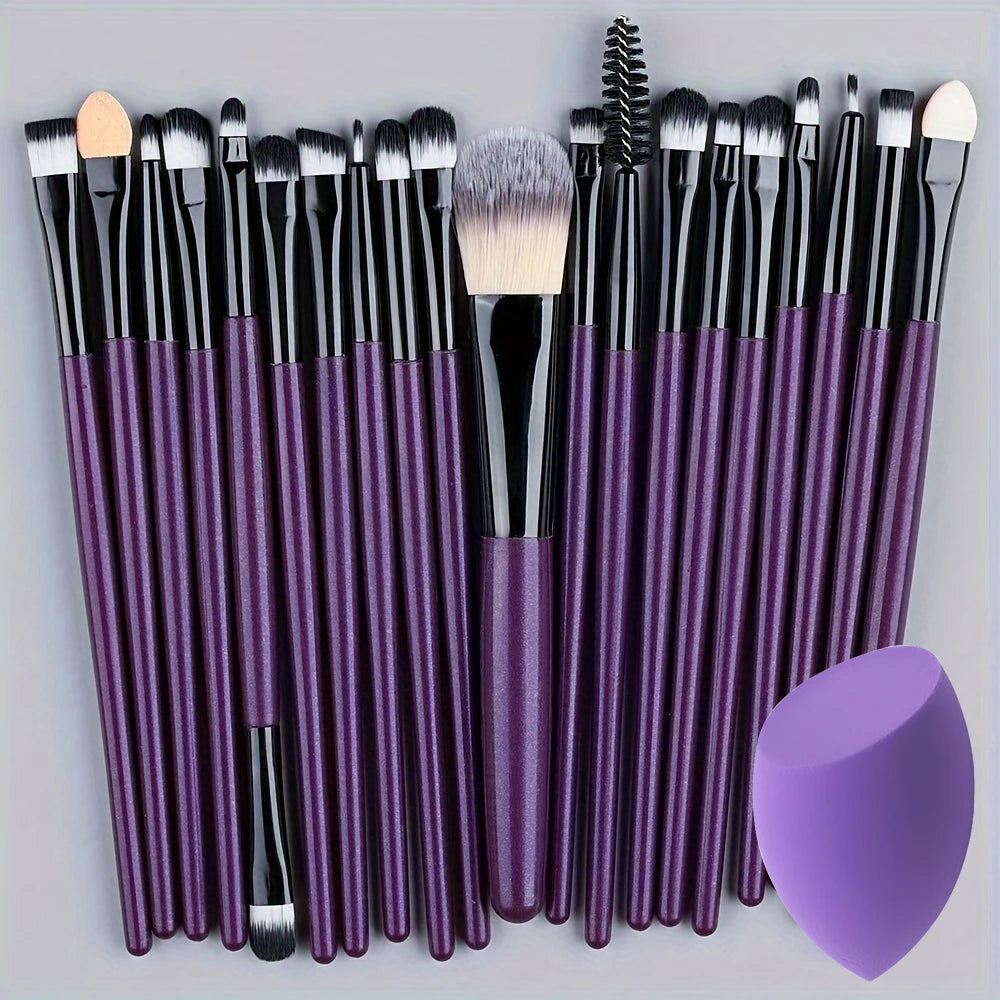 Makeup Brushes 20pcs travel set